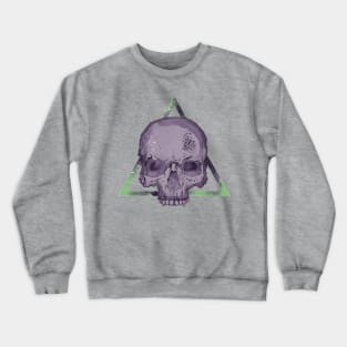 Purple Skull Crewneck Sweatshirt